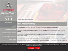 Tablet Screenshot of garage-valmy-citroen-sartrouville.fr